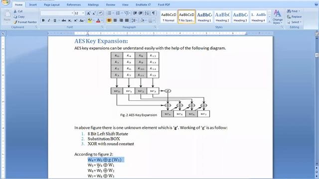 How to do Key Expansion in AES Algorithm Key Part 1 смотреть онлайн