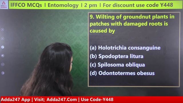 IFFCO AGT Vacancy 2022 | Entomology | Class 7 | Most Important MCQs | Dr. Meenakshi Rathi смотреть онлайн