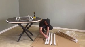 Сборка стола Реал (подробная инструкция)