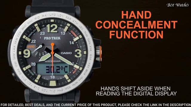 TOP 10 Best Casio Pro Trek Watches 2024 | Best Casio Pro Trek Watch смотреть онлайн