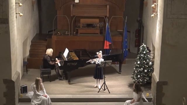 Eliška Marie Došlíková příčná flétna - Mikulášský koncert 2019 смотреть онлайн