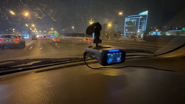 Пять минут по МКАД с радар-детектором Silverstone F1 Doppler Pro WiFi смотреть онлайн