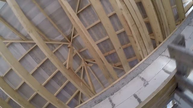 Обзор стройки за неделю (закончили кровлю) 23.11.2019 смотреть онлайн