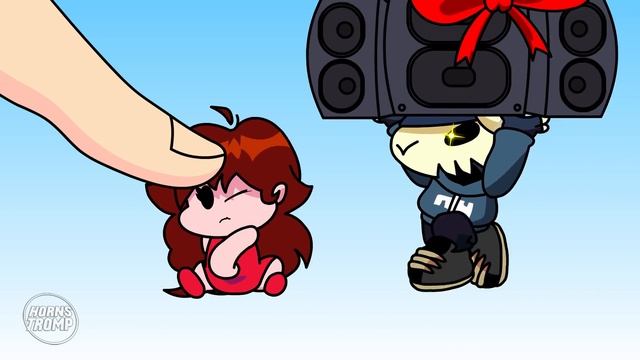 Anime Chibi Fnf vs Finger - Friday Night Funkin' Animation - Pico & Tankman! смотреть онлайн