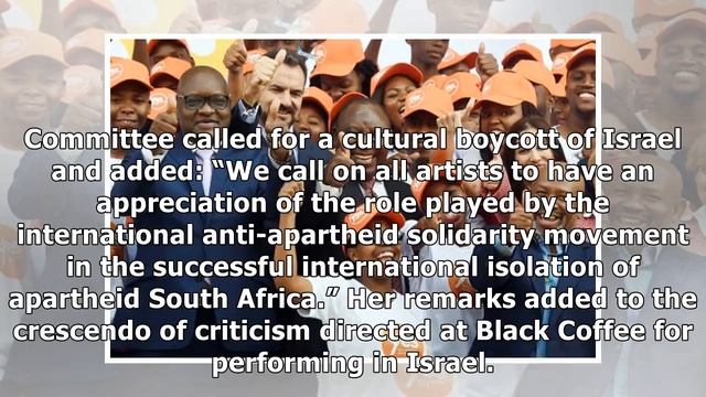 SA Jewish Board of Deputies throws weight behind Black Coffee смотреть онлайн