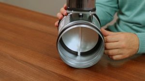 Клапан воздушный с электроприводом и возвратной пружиной Provent VLV