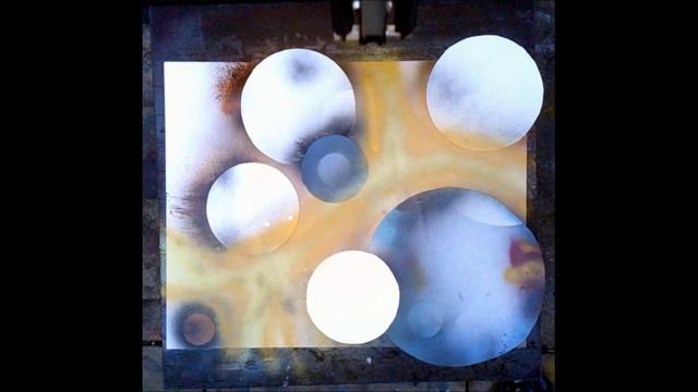 I'm painting a Sepia Planets Space scene! смотреть онлайн