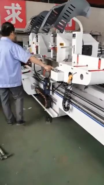 double heads cutting saw aluminum смотреть онлайн