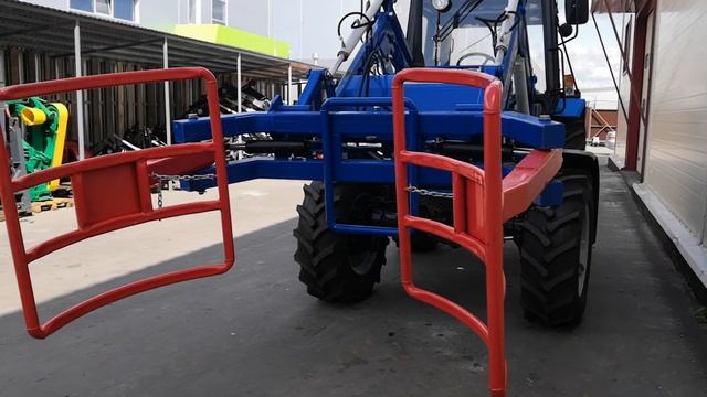 Захват рулонов на МТЗ 82.1 смотреть онлайн