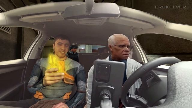 Мурад в такси, но это Half-Life | Mashup