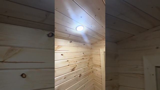 Мобильная баня 6*2.4 из бруса 90*140 на 3 помещения от СеверДревСтрой й смотреть онлайн