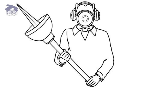 Cara Menggambar Plunger Camera Woman Skibidi Toilet 76 full episode | easy step by step drawing смотреть онлайн
