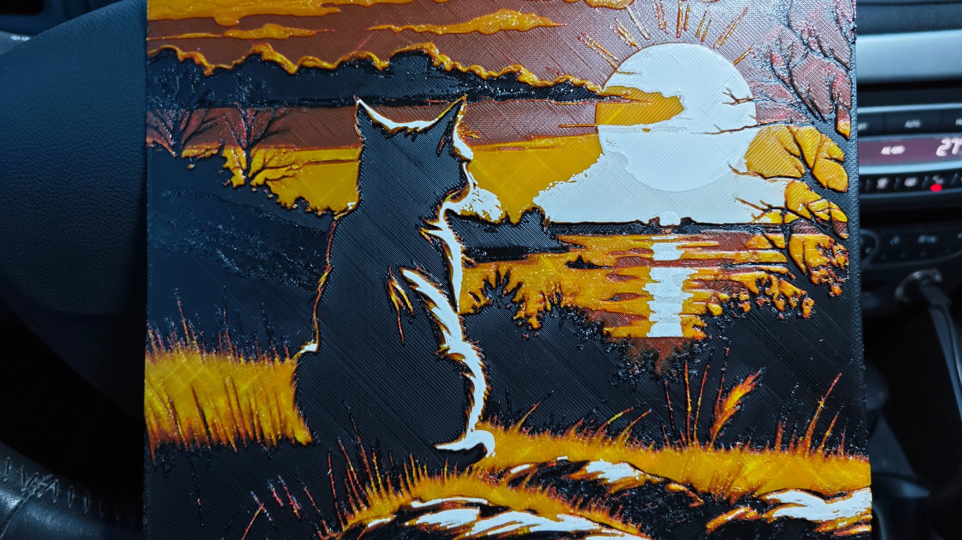 картина на 3д принтере