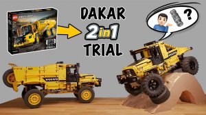 42114 B DAKAR / TRIAL грузовик из LEGO Technic 42114 VOLVO A60h