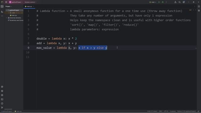 Learn Python LAMBDA in 6 minutes! 🚮 смотреть онлайн