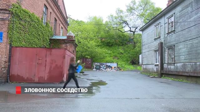 Горы мусора выросли на Эгершельде смотреть онлайн