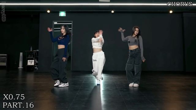 VIVIZ - 'PULL UP' Dance Practice Mirrored Tutorial (SLOWED) смотреть онлайн