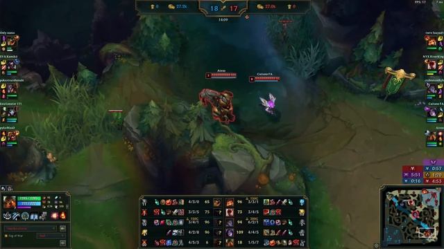 Nautilus Support & Kai'Sa vs Brand & Jhin - BR Master 3/10/25 Patch 11.5 Gameplay смотреть онлайн