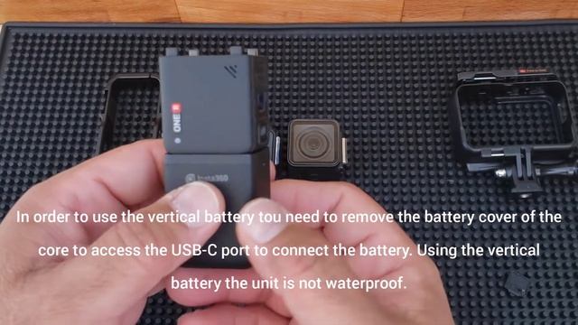 Insta360 One R vertical cage setup смотреть онлайн