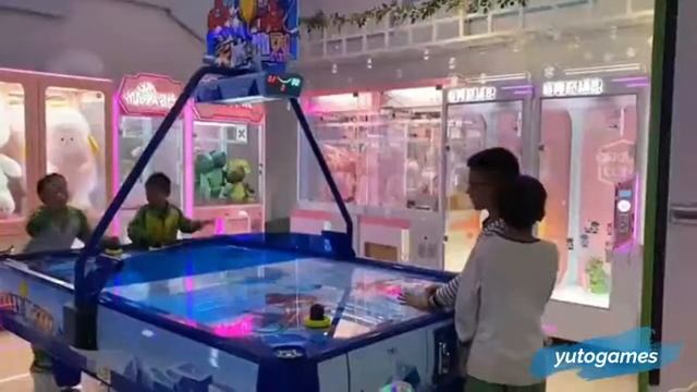 4 player air hockey arcade game machine amusement game machine смотреть онлайн