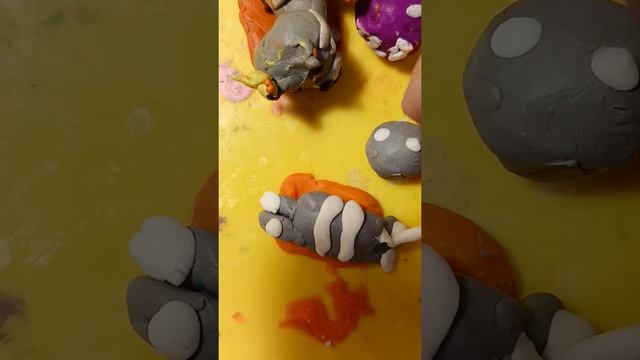 лепим лоткова котика и утку с канала котинэт из пластилина смотреть онлайн