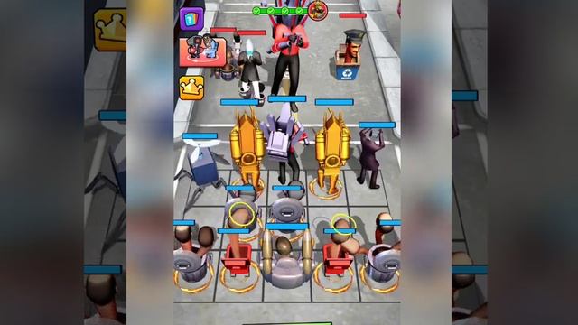 Monster Toilet Fusion War P5 Merge Skibydy Toilet vs Camera Monster Gameplay Max Levels смотреть онлайн