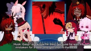 Hazbin Hotel react to Alastor as Demon //Gacha Club //AU ☆