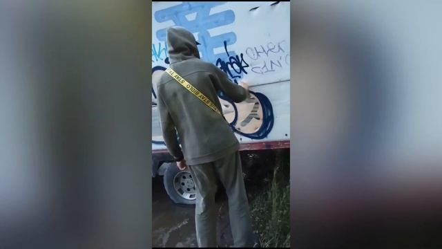 Graffiti Bombing In Kamchatka | жесткий бомбинг у дороги и на газелях | Part 2.