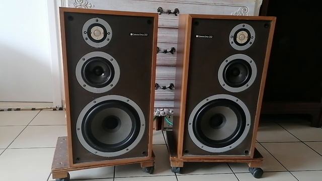 🎧Celestion Ditton 33 II 3 Way System Hi Fi + Ampli-tube Telefunken 4x El 84 Audio-benel Collector B