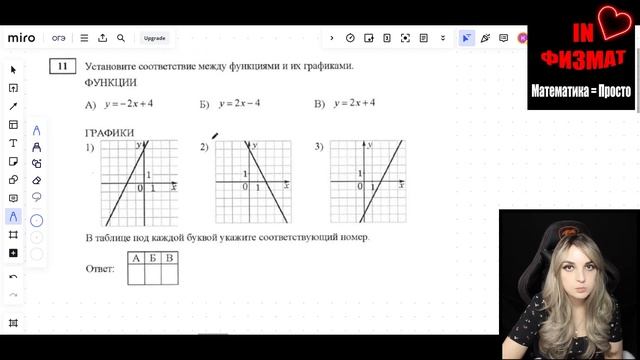 ОГЭ по математике. Задания с экзамена 06.06.2024. Разбор первой части. смотреть онлайн