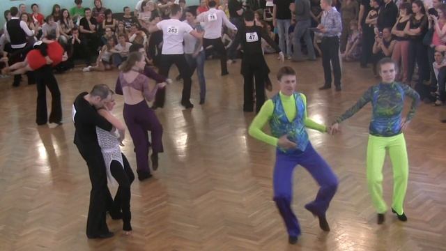 Слоу хастл 1\2. Чемпионат Москвы по хастлу 2012