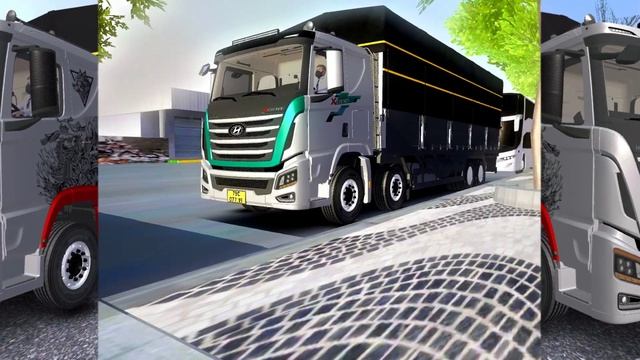 HYUNDAI XCIENT H380 MOD PROTON BUS SIMULATOR смотреть онлайн