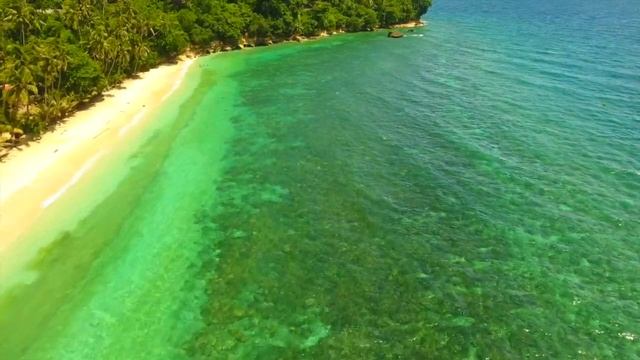 Guimaras Island Nueva Valencia, Philippines From The Sky