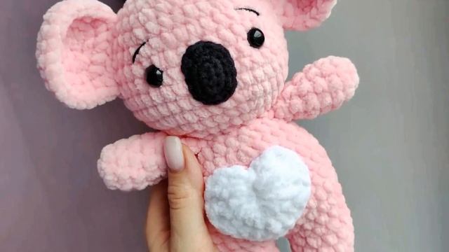 Sweet amigurumi koala | Free crochet plush koala pattern смотреть онлайн