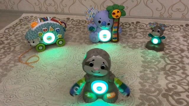 LINKIMALS AİLESİ | Linkimals Koro | Tembel Hayvan, Koala, Geyik, Kirpi Şarkıları |Fisher Price Choi