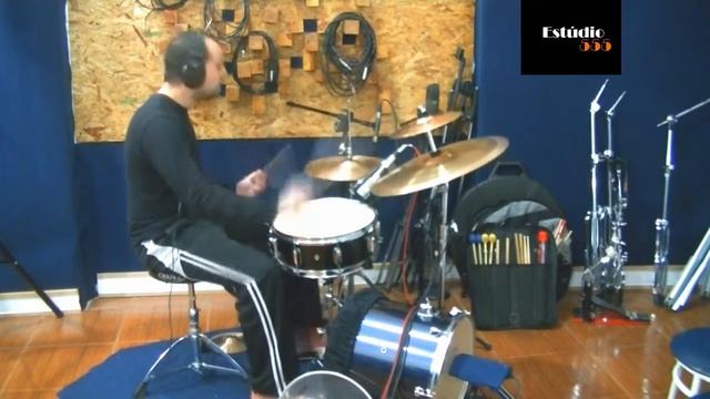 Jungle drum kit - Orion Cymbals stacks смотреть онлайн