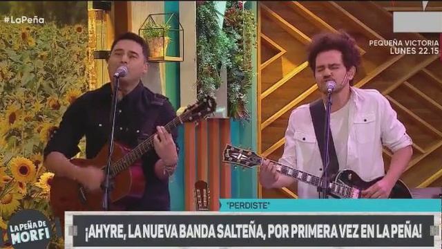 Ahyre en la Peña de Morfi y su tema nuevo Perdiste смотреть онлайн