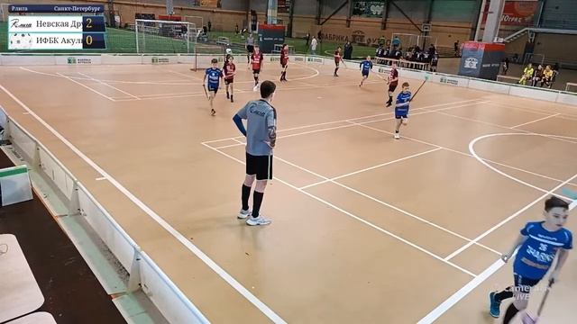 "Акулы" - "Невская Дружина" (Р-лига U14 W) смотреть онлайн