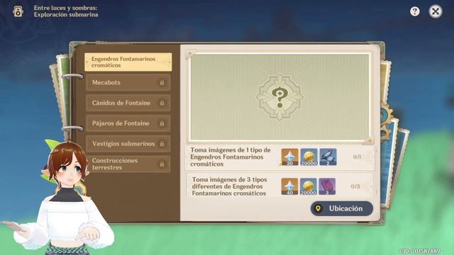 Entre luces y sombras: Exploración submarina + Algunas tiradas a Freminet | Genshin Impact смотреть онлайн