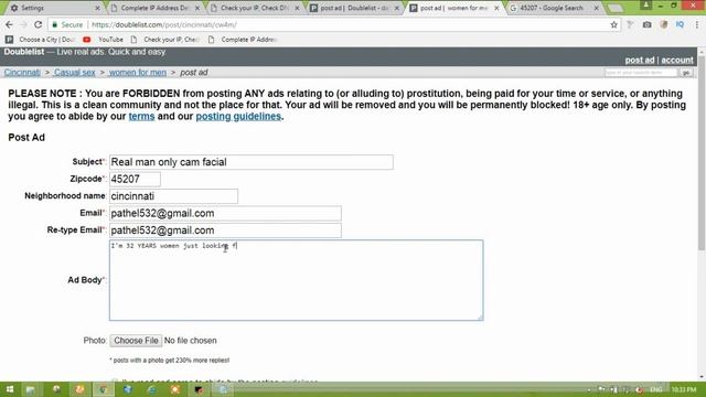How to Doublelist/New Craigslist W4M ads posting.. смотреть онлайн