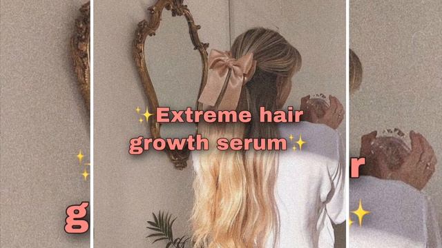 🧪 Extreme hair growth serum ~ Grow long hair fast смотреть онлайн