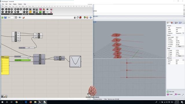 Grasshopper Tutorial , loft polar array project смотреть онлайн
