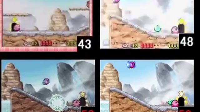 Kirby: Nightmare in Dream Land emu vs Game Boy Player (50x door transitions) смотреть онлайн
