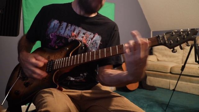 Pantera - Cemetery Gates guitar cover (R.I.P. DIMEBAG DARRELL - 20 YEARS AGO) смотреть онлайн