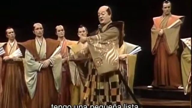 The Mikado (05) - Taken from a county jail / I've got a little list - Subtitulada en español смотреть онлайн