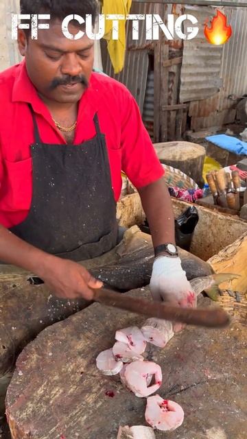 KASIMEDU 🔥 SPEED SELVAM BARRACUDA FISH CUTTING VIDEO #kasimeduselvam #fishcutting #youtubeshorts смотреть онлайн