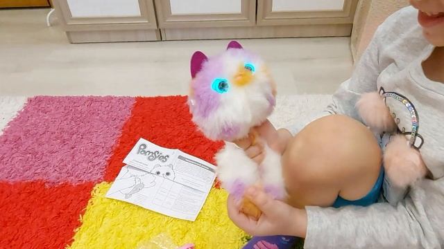 Моя новая милашка от фирмы Pomsies котик Кали смотреть онлайн