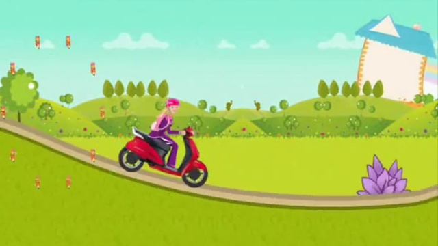 Barbie School Rush - Voodel flash games Gameplay by Magicolo смотреть онлайн