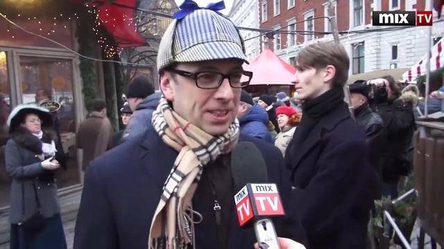 MIX TV В Риге отметили День рождения Шерлока Холмса смотреть онлайн