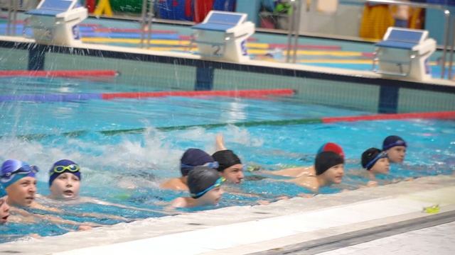 Тренировка в бассейне. Зимние Тренировочные Сборы 2025 г. Детский Ф.К. «Golden Boy»